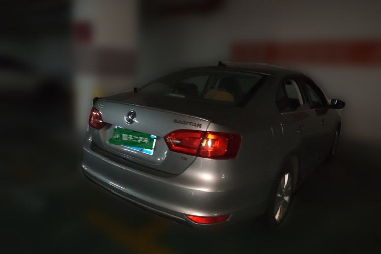 Used Volkswagen Sagitar 2014 Revised Version 1.4TSI Automatic Luxury Edition Rear Right 45 Deg