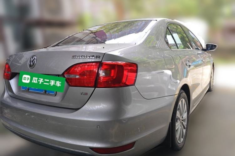 Used Volkswagen Sagitar 2014 Revised Version 1.4TSI Automatic Luxury Edition Rear Right 45 Deg