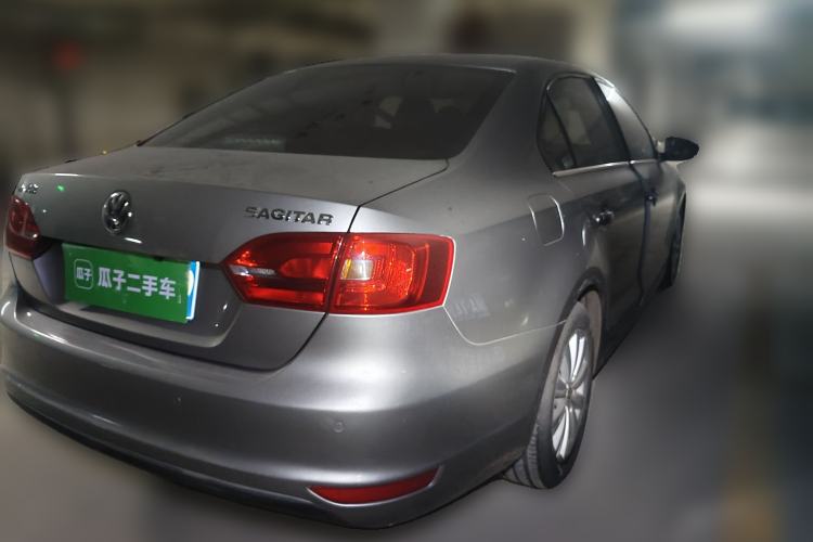 Used Volkswagen Sagitar 2014 Revised Version 1.6L Automatic Leading Edition Rear Right 45 Deg