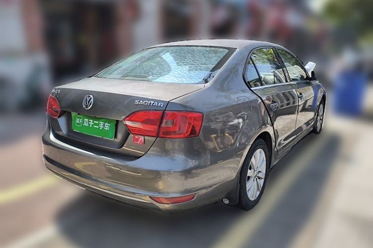 Used Volkswagen Sagitar 2014 Revised Version 1.6L Automatic Comfort Edition Rear Right 45 Deg