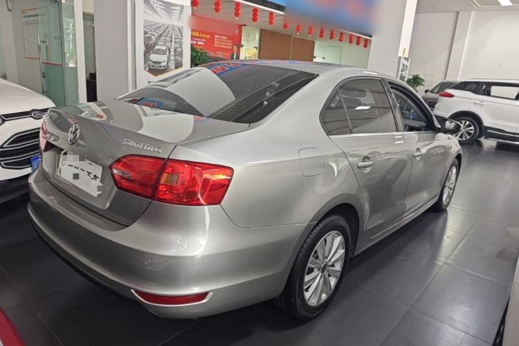 Used Volkswagen Sagitar 2014 Revised Version 1.6L Automatic Comfort Edition Rear Right 45 Deg