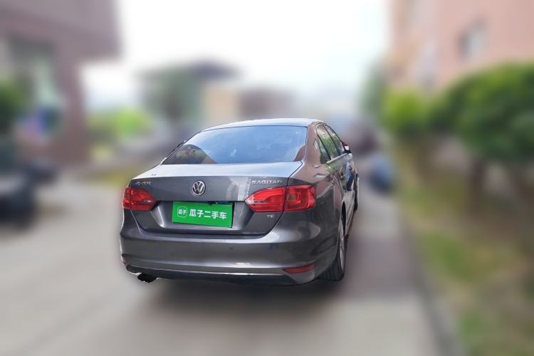Used Volkswagen Sagitar 2014 1.4TSI Automatic Luxury Model Rear Right 45 Deg