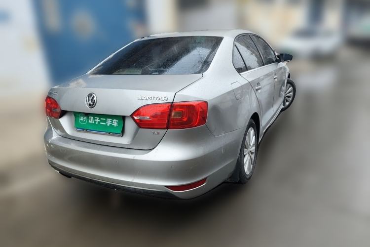 Used Volkswagen Sagitar 2014 1.4TSI Automatic Luxury Model Rear Right 45 Deg