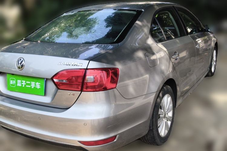 Used Volkswagen Sagitar 2014 Revised Version 1.4TSI Automatic Luxury Edition Rear Right 45 Deg