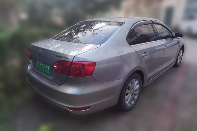 Used Volkswagen Sagitar 2014 Revised Version 1.6L Manual Comfort Edition Rear Right 45 Deg