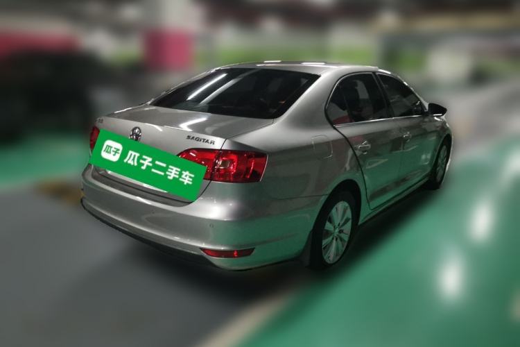 Used Volkswagen Sagitar 2014 Revised Version 1.6L Automatic Comfort Edition Rear Right 45 Deg