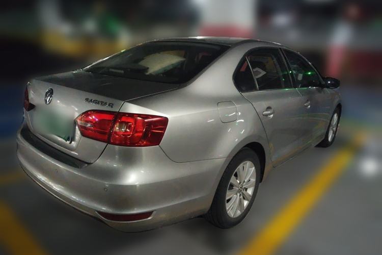 Used Volkswagen Sagitar 2014 Revised Version 1.6L Automatic Comfort Edition Rear Right 45 Deg