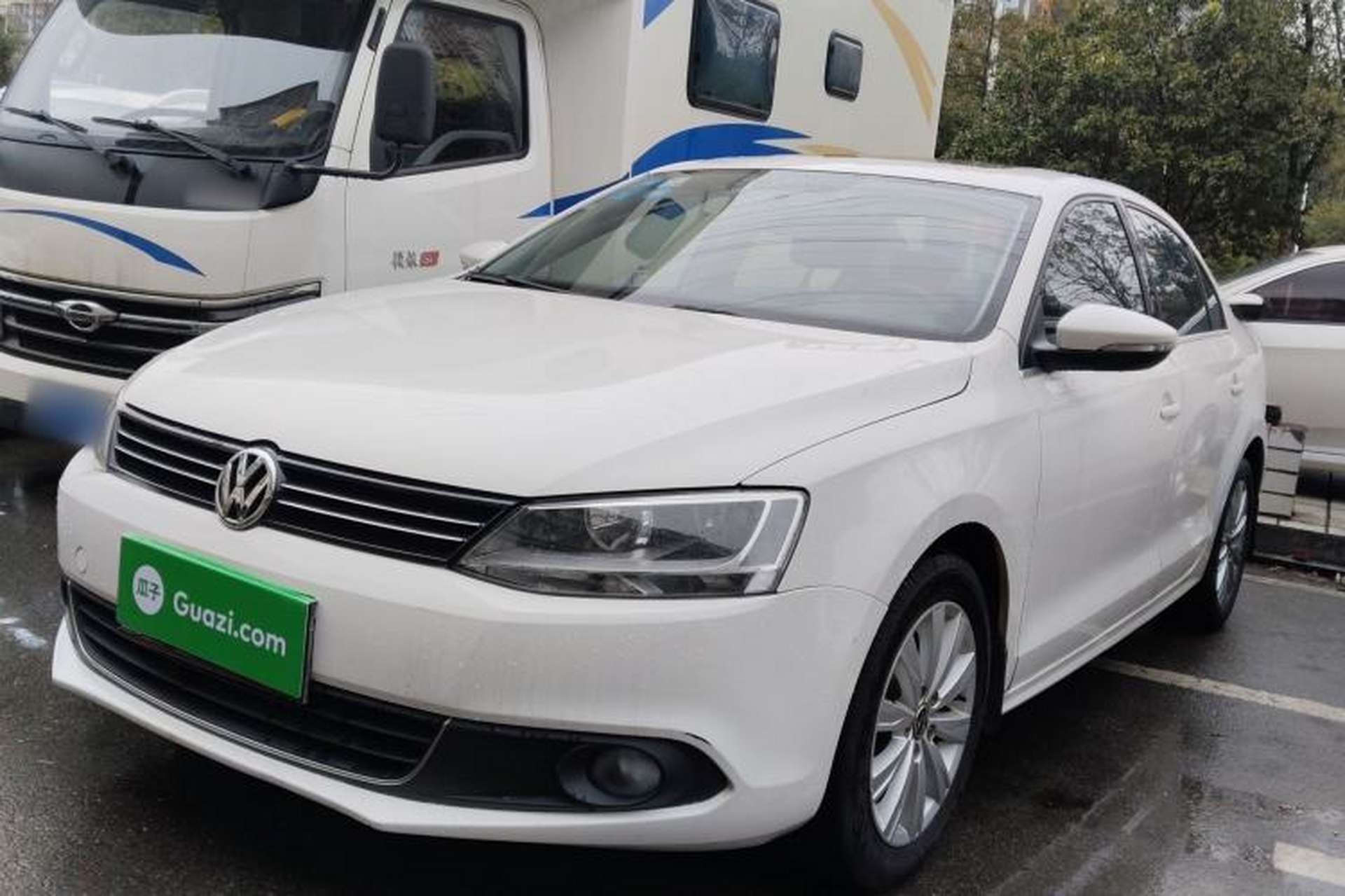 Used Volkswagen Sagitar 2014 Revised Version 1.6L Automatic Leading Edition Front Left 45 Deg