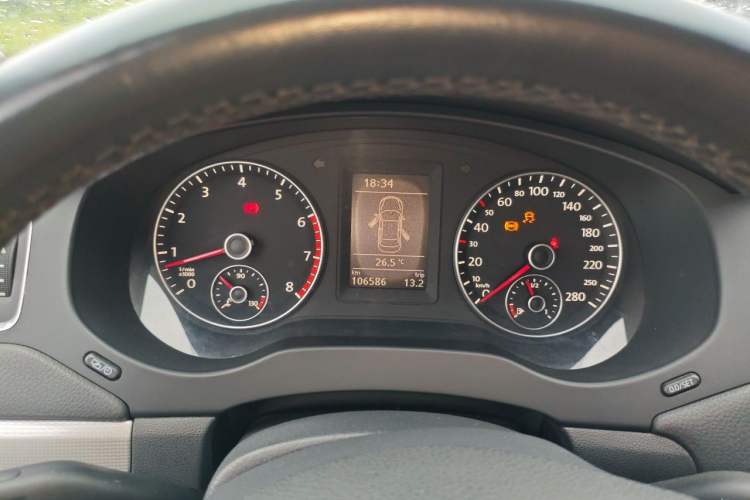 Used Volkswagen Sagitar 2014 Revised Version 1.4TSI Manual Luxury Edition Instrument Cluster