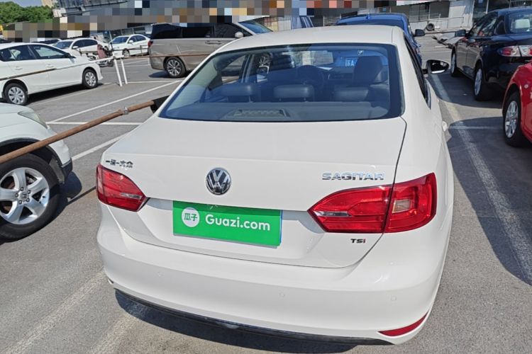 Used Volkswagen Sagitar 2014 Revised Version 1.4TSI Automatic Luxury Edition Rear