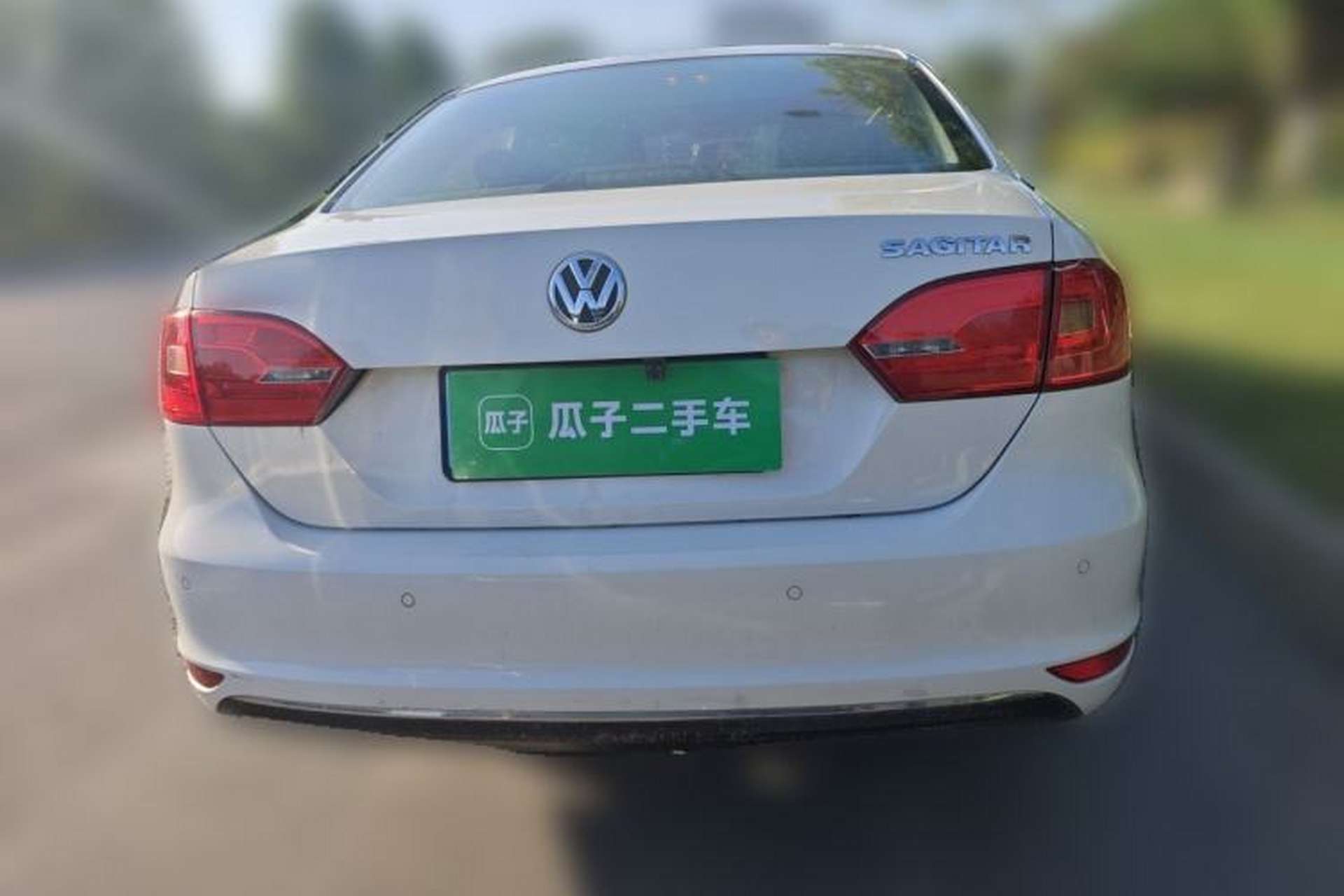 Used Volkswagen Sagitar 2014 1.6L Manual Comfort Model Rear