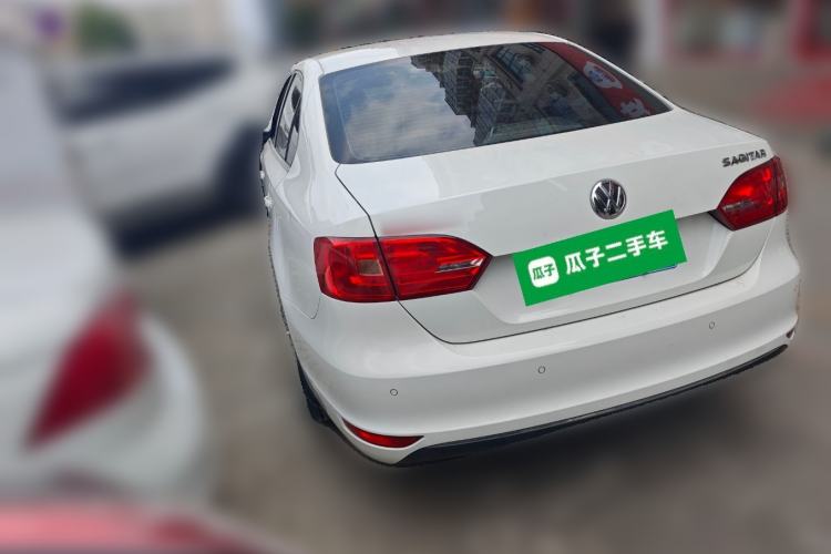 Used Volkswagen Sagitar 2014 Revised Version 1.6L Manual Comfort Edition Rear Left 45 Deg