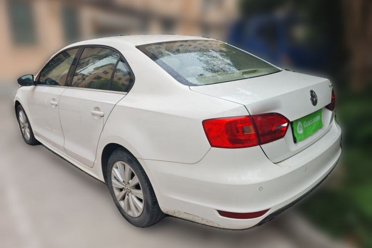 Used Volkswagen Sagitar 2014 1.4TSI Automatic Luxury Model Rear Left 45 Deg