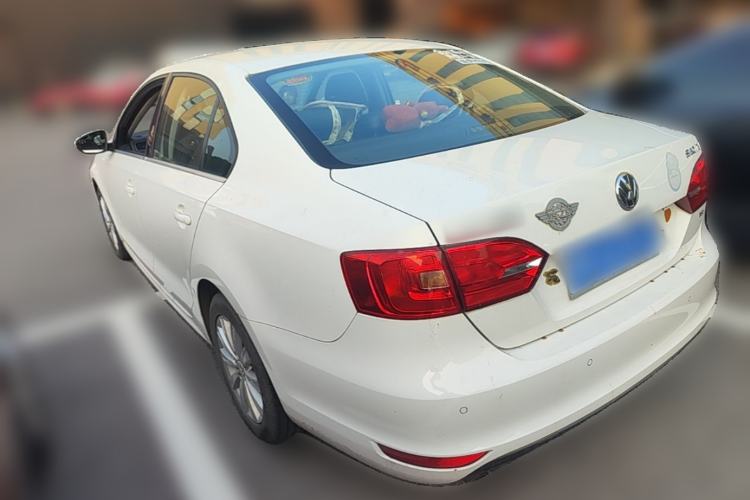 Used Volkswagen Sagitar 2014 1.4TSI Automatic Luxury Model Rear Left 45 Deg
