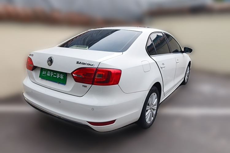 Used Volkswagen Sagitar 2014 Revised Version 1.4TSI Automatic Luxury Edition Rear Right 45 Deg