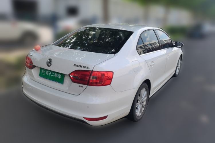 Used Volkswagen Sagitar 2014 Revised Version 1.4TSI Automatic Luxury Edition Rear Right 45 Deg
