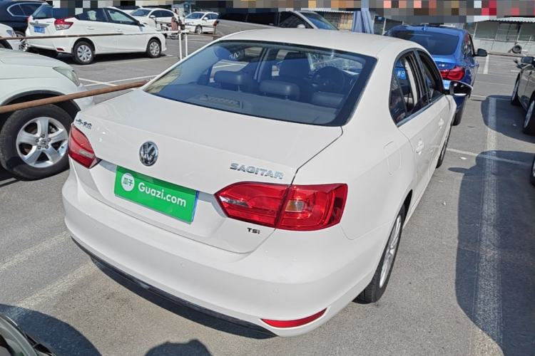 Used Volkswagen Sagitar 2014 Revised Version 1.4TSI Automatic Luxury Edition Rear Right 45 Deg