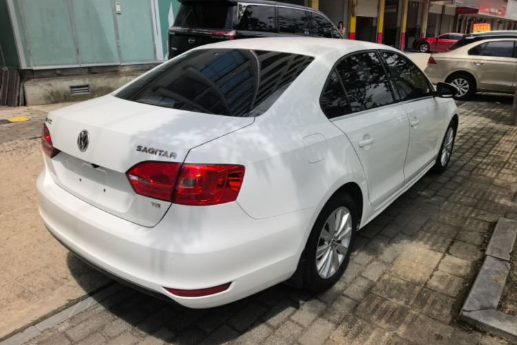 Used Volkswagen Sagitar 2014 Revised Version 1.4TSI Automatic Luxury Edition Rear Right 45 Deg