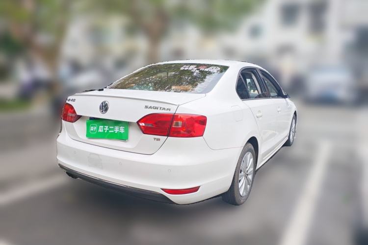 Used Volkswagen Sagitar 2014 Revised Version 1.4TSI Automatic Luxury Edition Rear Right 45 Deg