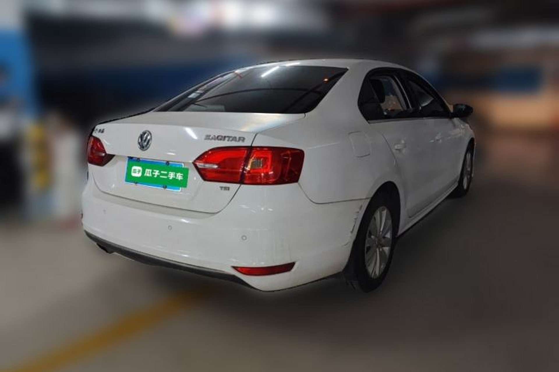 Used Volkswagen Sagitar 2014 Revised Version 1.4TSI Automatic Luxury Edition Rear Right 45 Deg
