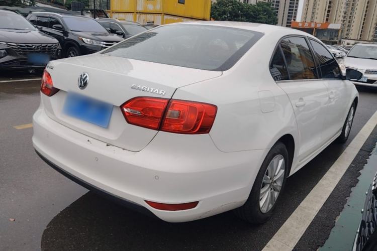 Used Volkswagen Sagitar 2014 Revised Version 1.6L Automatic Leading Edition Rear Right 45 Deg
