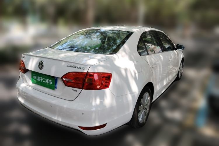 Used Volkswagen Sagitar 2014 Revised Version 1.4TSI Manual Luxury Edition Rear Right 45 Deg