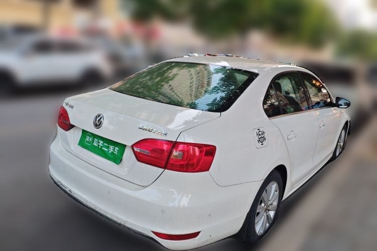 Used Volkswagen Sagitar 2014 Revised Version 1.6L Manual Leading Edition Rear Right 45 Deg