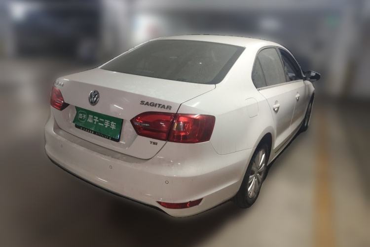 Used Volkswagen Sagitar 2014 1.4TSI Automatic Luxury Model Rear Right 45 Deg