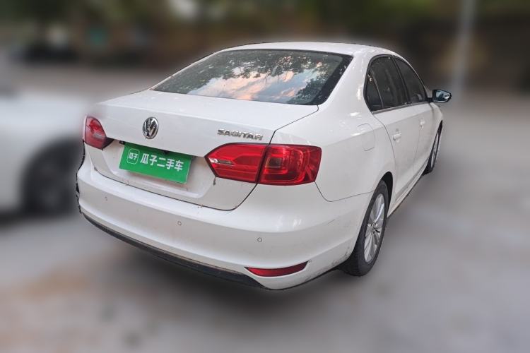 Used Volkswagen Sagitar 2014 Revised Version 1.6L Automatic Leading Edition Rear Right 45 Deg