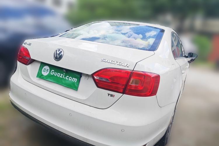Used Volkswagen Sagitar 2014 Revised Version 1.4TSI Automatic Luxury Edition Rear Right 45 Deg