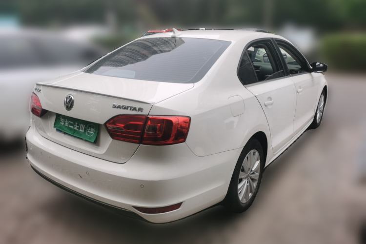 Used Volkswagen Sagitar 2014 Revised Version 1.6L Automatic Comfort Edition Rear Right 45 Deg