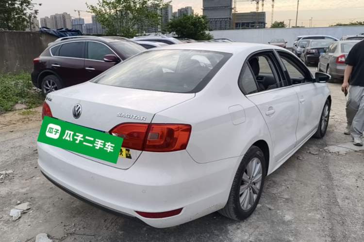 Used Volkswagen Sagitar 2014 Revised Version 1.6L Automatic Comfort Edition Rear Right 45 Deg