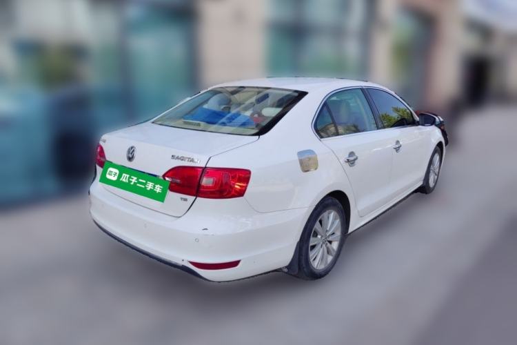 Used Volkswagen Sagitar 2014 Revised Version 1.4TSI Automatic Luxury Edition Rear Right 45 Deg