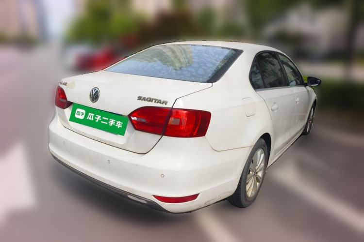 Used Volkswagen Sagitar 2014 Revised Version 1.6L Automatic Leading Edition Rear Right 45 Deg