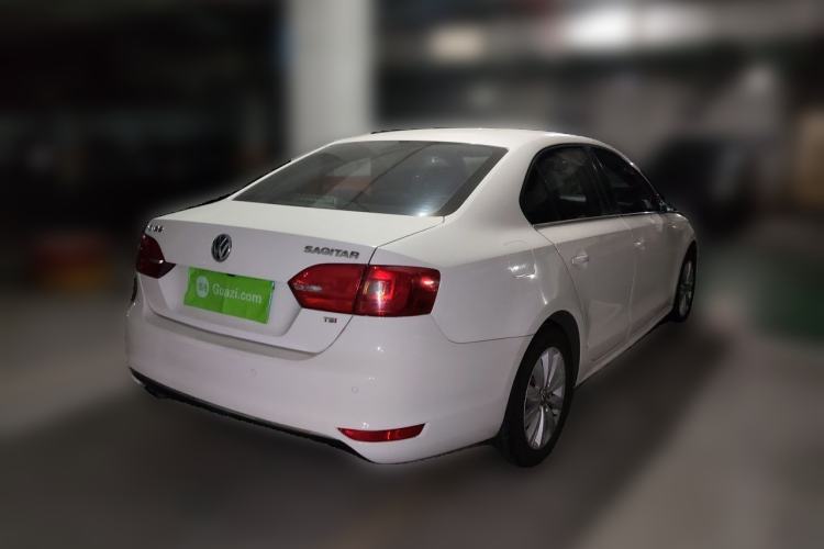 Used Volkswagen Sagitar 2014 1.4TSI Automatic Luxury Model Rear Right 45 Deg