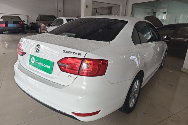 Used Volkswagen Sagitar 2014 Revised Version 1.4TSI Manual Luxury Edition Rear Right 45 Deg