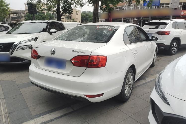 Used Volkswagen Sagitar 2014 Revised Version 1.6L Automatic Leading Edition Rear Right 45 Deg