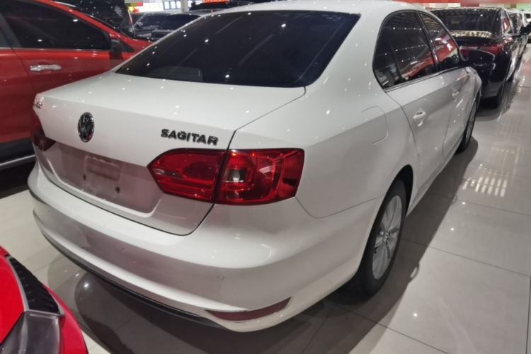 Used Volkswagen Sagitar 2014 Revised Version 1.6L Automatic Leading Edition Rear Right 45 Deg
