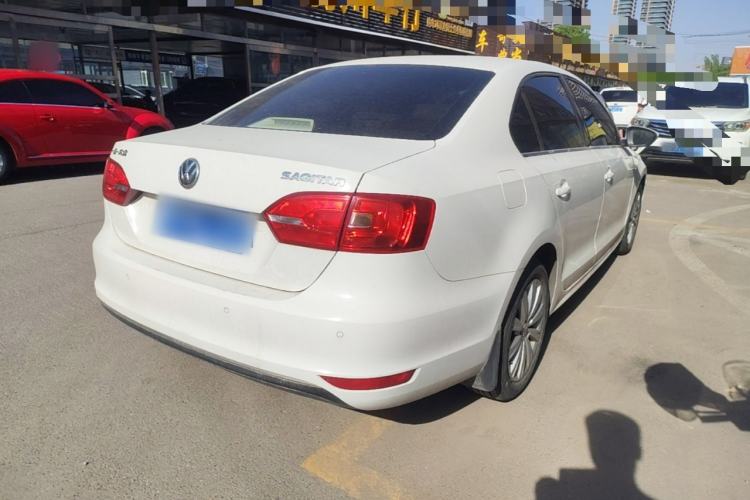 Used Volkswagen Sagitar 2014 Revised Version 1.6L Automatic Comfort Edition Rear Right 45 Deg