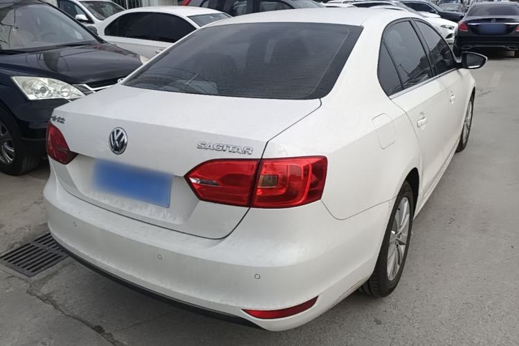 Used Volkswagen Sagitar 2014 Revised Version 1.6L Automatic Leading Edition Rear Right 45 Deg