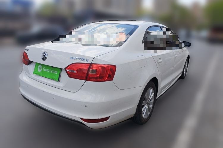 Used Volkswagen Sagitar 2014 Revised Version 1.6L Automatic Leading Edition Rear Right 45 Deg
