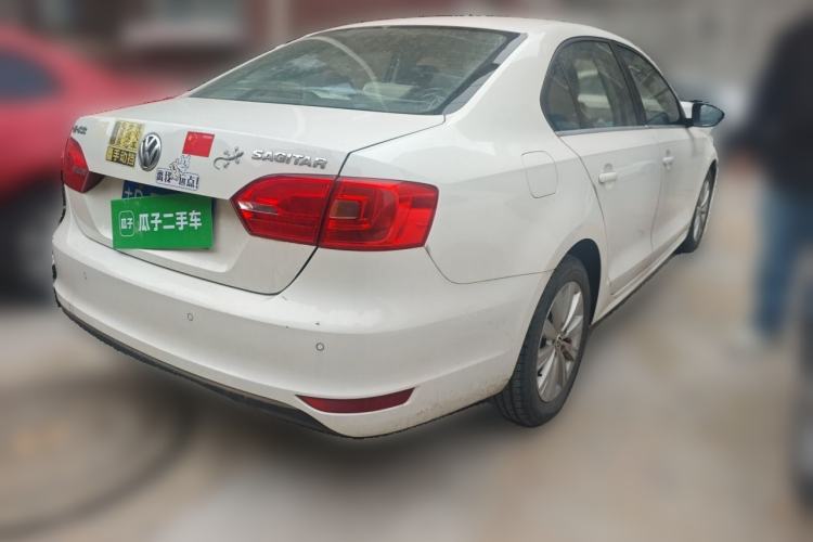 Used Volkswagen Sagitar 2014 Revised Version 1.6L Manual Comfort Edition Rear Right 45 Deg