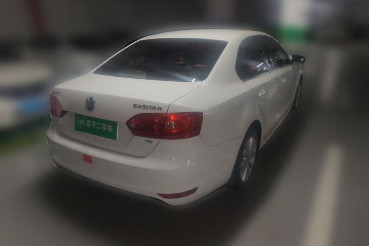 Used Volkswagen Sagitar 2014 1.4TSI Automatic Luxury Model Rear Right 45 Deg