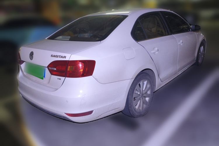 Used Volkswagen Sagitar 2014 Revised Version 1.4TSI Automatic Luxury Edition Rear Right 45 Deg