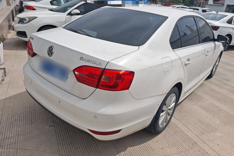 Used Volkswagen Sagitar 2014 Revised Version 1.6L Automatic Comfort Edition Rear Right 45 Deg