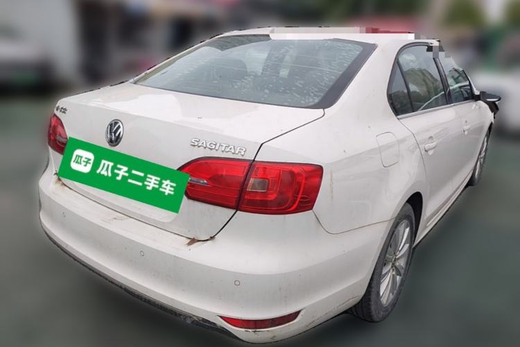 Used Volkswagen Sagitar 2014 Revised Version 1.6L Automatic Comfort Edition Rear Right 45 Deg