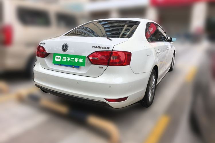 Used Volkswagen Sagitar 2014 1.4TSI Automatic Luxury Model Rear Right 45 Deg