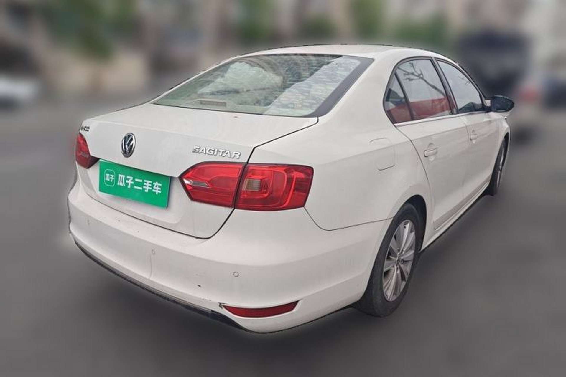 Used Volkswagen Sagitar 2014 1.6L Manual Comfort Model Rear Right 45 Deg