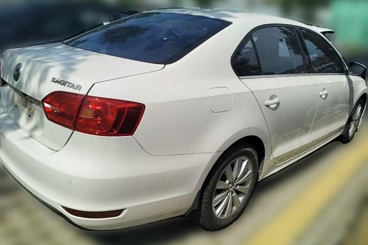 Used Volkswagen Sagitar 2014 Revised Version 1.6L Manual Comfort Edition Rear Right 45 Deg