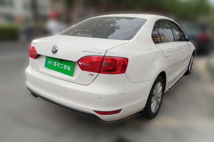 Used Volkswagen Sagitar 2014 Revised Version 1.4TSI Automatic Luxury Edition Rear Right 45 Deg